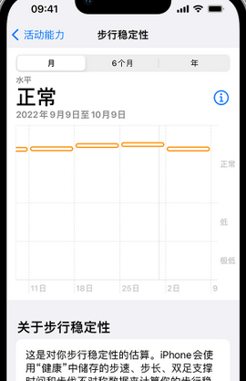 顺平iPhone手机维修如何在iPhone开启'步行稳定性通知'