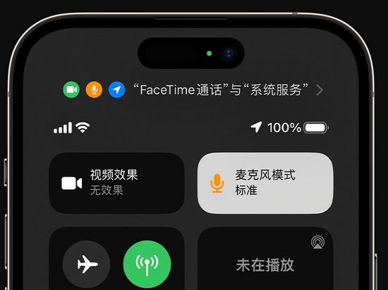 顺平苹果授权维修网点分享iPhone在通话时让你的声音更清晰 