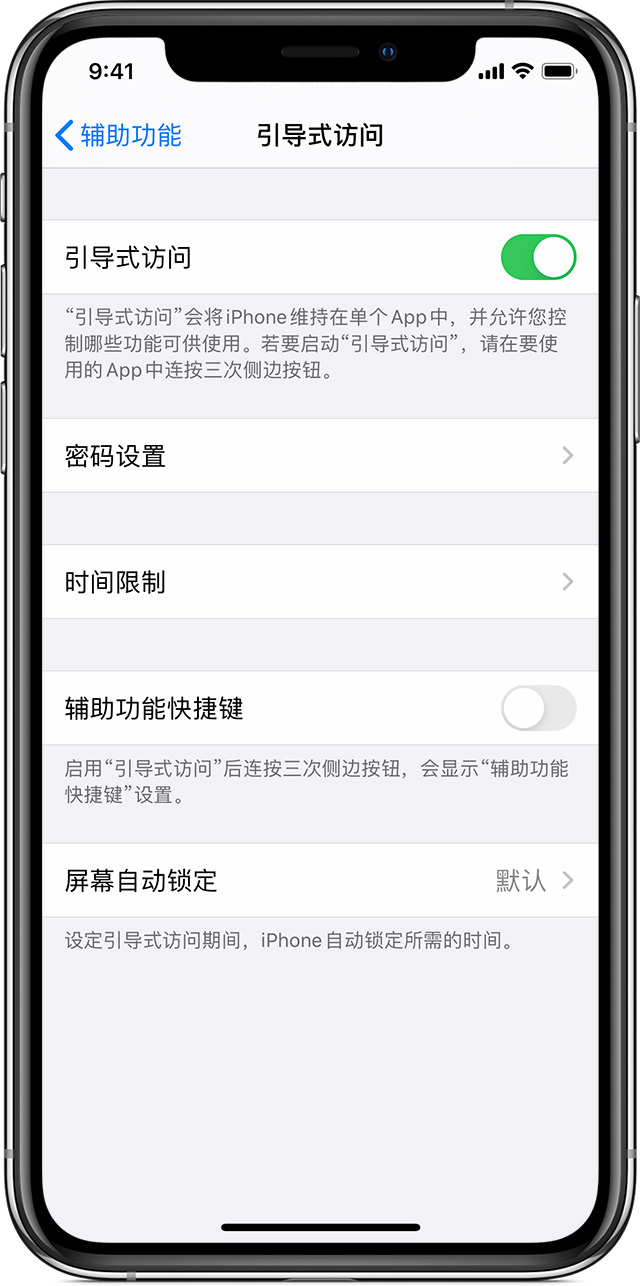 顺平苹果手机维修分享如何在 iPhone 上退出引导式访问 