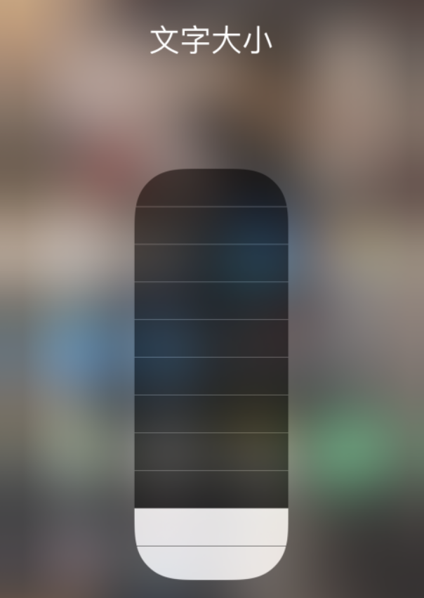 顺平苹果手机维修分享小技巧：在 iPhone 控制中心快速调节字体大小 