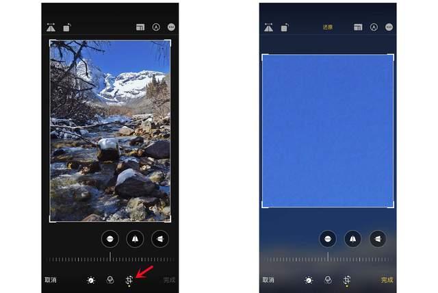 顺平苹果手机维修分享iPhone手机如何使用裁剪功能隐藏照片 